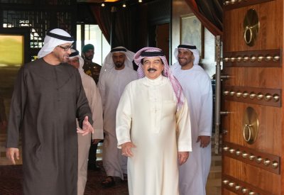 جلالة الملك المعظم يقيم مأدبة غداء تكريماً لأخيه سمو رئيس دولة الإمارات العربية المتحدة