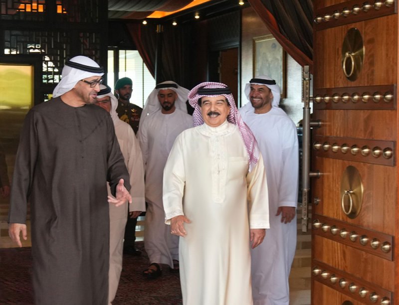 جلالة الملك المعظم يقيم مأدبة غداء تكريماً لأخيه سمو رئيس دولة الإمارات العربية المتحدة