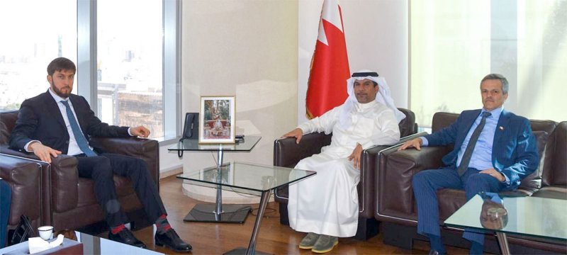 وزير النفط والبيئة يستقبل المبعوث الرئاسي الروسي الخاص بقضايا المناخ