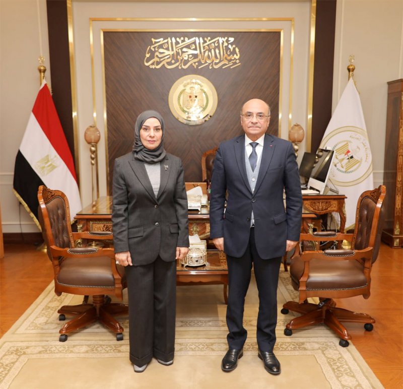 وزير العدل بجمهورية مصر العربية يستقبل سفيرة مملكة البحرين في القاهرة لبحث سبل تعزيز التعاون القضائي
