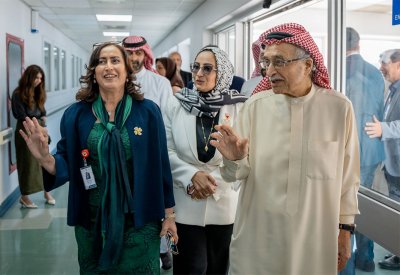 إفتتاح وحدة الرعاية اليومية لأمراض الدم الوراثية للنساء بمجمع السلمانية الطبي