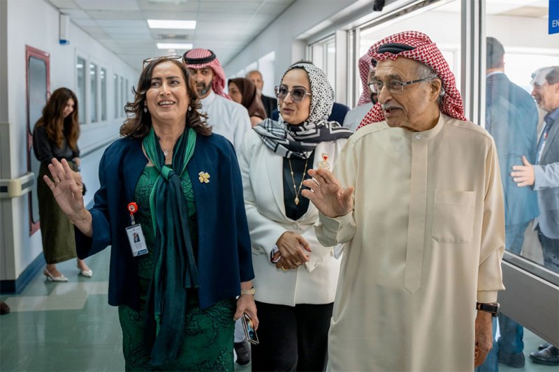 إفتتاح وحدة الرعاية اليومية لأمراض الدم الوراثية للنساء بمجمع السلمانية الطبي