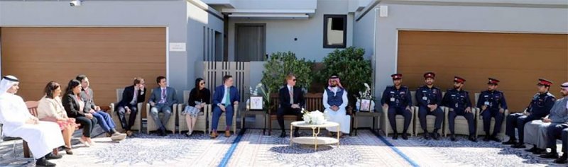 مدير عام تنفيذ الأحكام والعقوبات البديلة يستقبل وفداً من موظفي الكونجرس الأمريكي