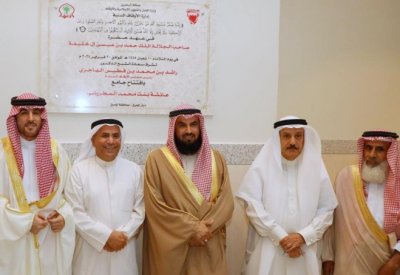 رئيس مجلس الأوقاف السنية يفتتح جامع عائشة بنت محمد المطروشي