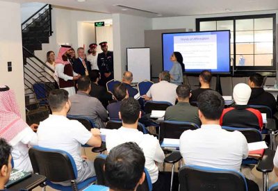 مدير عام الإدارة العامة لتنفيذ الأحكام والعقوبات البديلة يستقبل سفير المملكة المتحدة