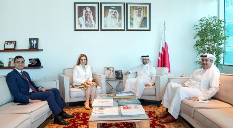 وزير الصناعة والتجارة يستقبل السفيرة الإيطالية بمناسبة انتهاء فترة عملها
