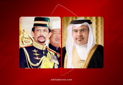 سمو ولي العهد رئيس مجلس الوزراء يهنئ سلطان بروناي دار السلام بذكرى العيد الوطني
