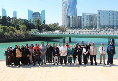 مجلس المناقصات والمزايدات ينظم ويشارك في يوم البحرين الرياضي
