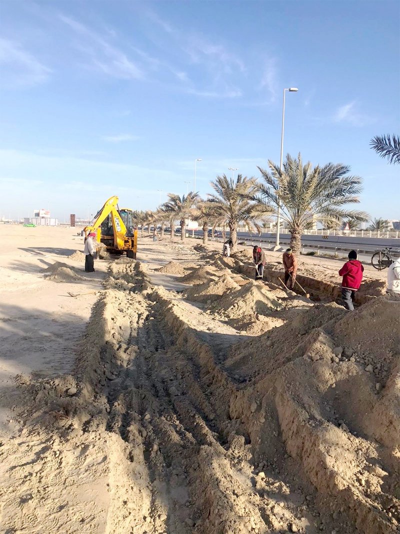 دراسة ممشى يربط قلالي بإسكان سماهيج