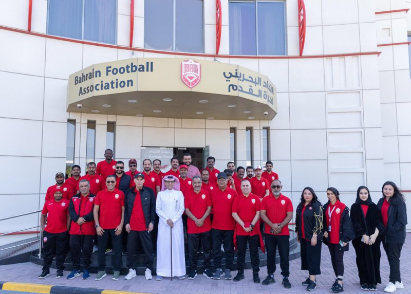 الاتحاد البحريني لكرة القدم يشارك في يوم البحرين الرياضي