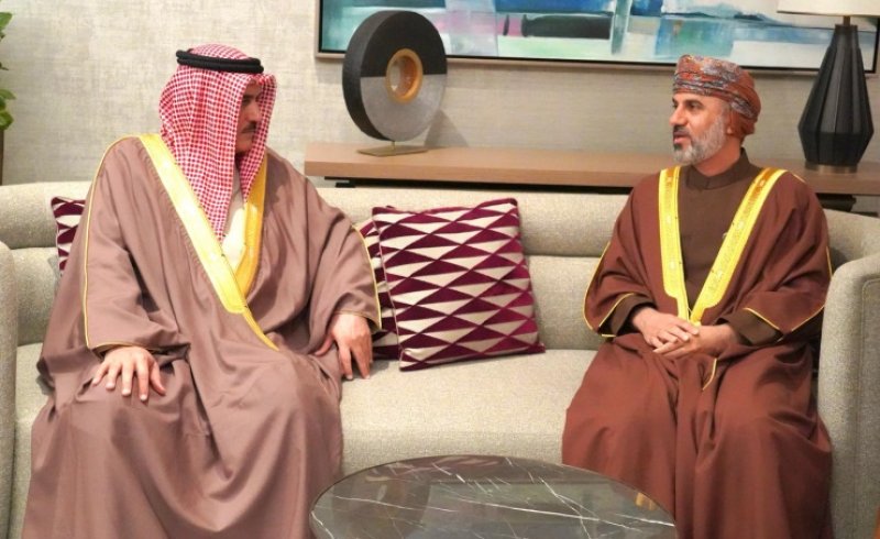رئيس مجلس النواب يلتقي برئيس مجلس الشورى العماني