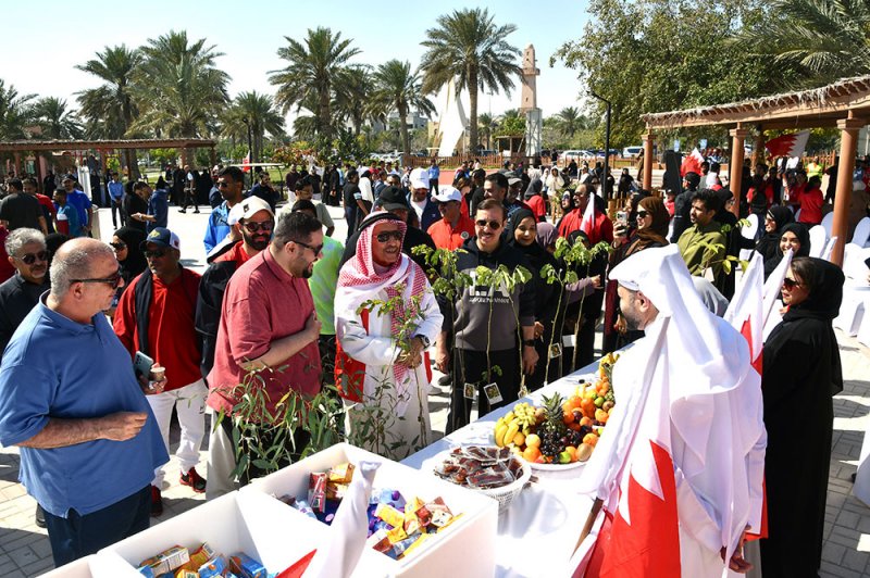 محافظة المحرق تحتفل بيوم البحرين الرياضي