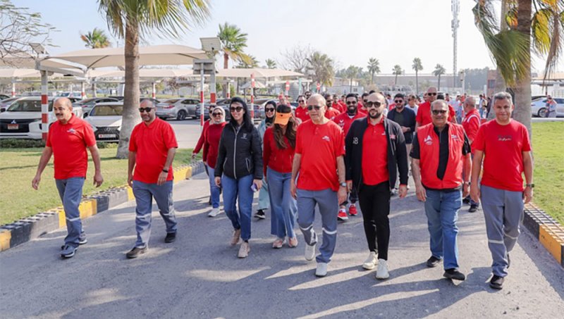 "البا" تنظم فعالية للمشي بمناسبة يوم البحرين الرياضي