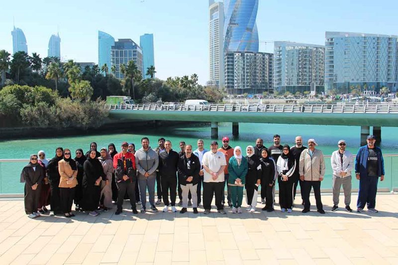 مجلس المناقصات والمزايدات ينظم ويشارك في يوم البحرين الرياضي