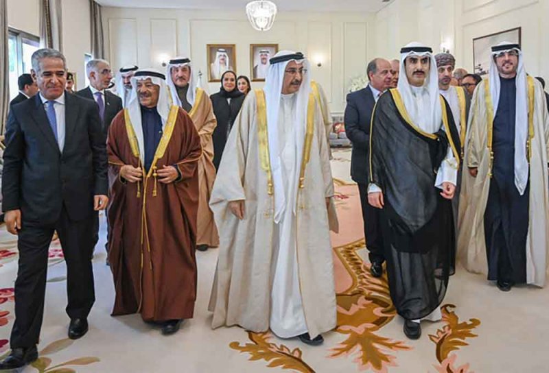 نيابة عن سمو ولي العهد رئيس مجلس الوزراء.. الشيخ خالد بن عبدالله يحضر حفل السفارة الكويتية بالعيد الوطني