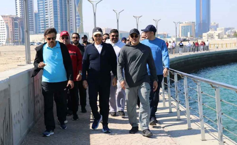 شئون الجنسية والجوازات والإقامة تشارك في فعاليات يوم البحرين الرياضي