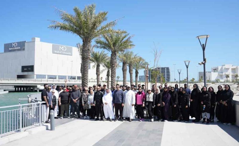 وزارة المالية والاقتصاد الوطني تنظم عدداً من الفعاليات بمناسبة اليوم الرياضي