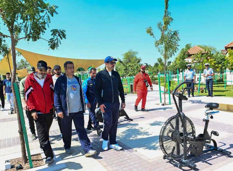 المحافظة الجنوبية تشارك باليوم الرياضي  لمملكة البحرين