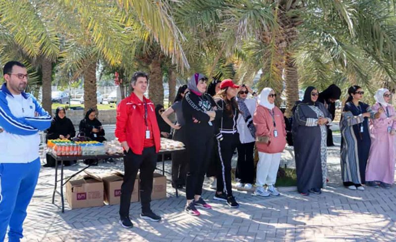 الهيئة الوطنية لتنظيم المهن والخدمات الصحية تنظم فعاليات متنوعة بمناسبة اليوم الرياضي