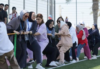 الجامعة الأمريكية بالبحرين تختتم فعاليات اليوم الرياضي