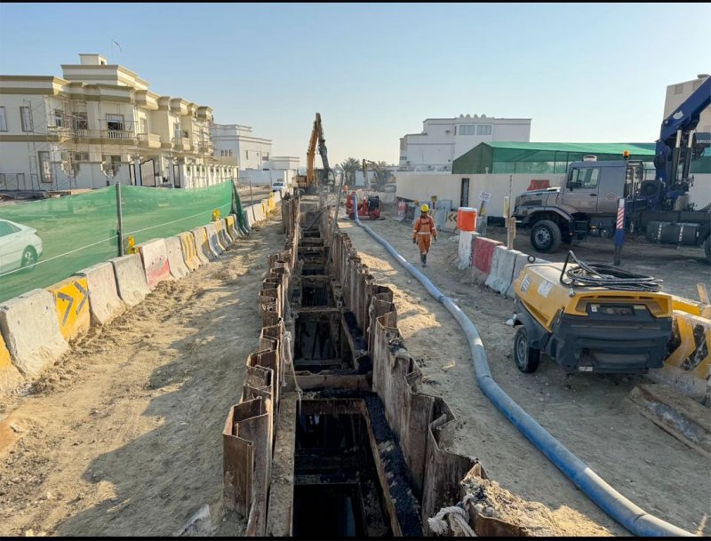 وكيل وزارة الأشغال: البدء بمشروع تطوير البنية التحتية في مجمع 1056 بالزلاق