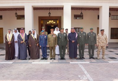 رئيس المحكمة الدستورية يستقبل وفدًا من هيئة القضاء العسكري  بدولة الإمارات العربية المتحدة