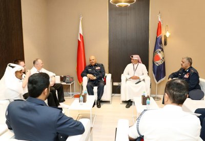 رئيس الأمن العام يتفقد الترتيبات الأمنية استعداداً لانطلاق سباق الفورمولا 1