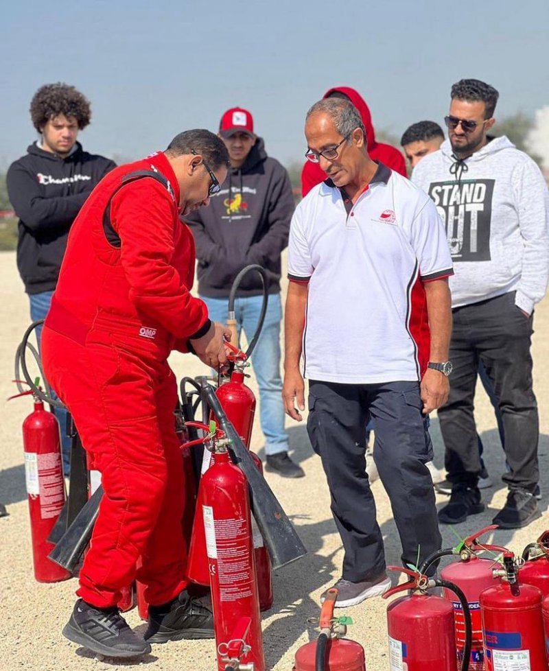 فريق الإنقاذ ومكافحة الحريق يعلن جاهزيته للمساهمة في انجاح الحدث الرياضي الأكبر