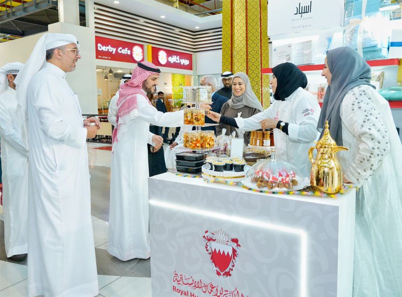 الملكية للأعمال الإنسانية تنظم المعرض السنوي للأسر المنتجة بمدينة التنين