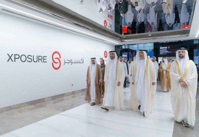 سلطان بن أحمد القاسمي يشهد افتتاح النسخة الثامنة من المهرجان الدولي للتصوير "اكسبوجر"