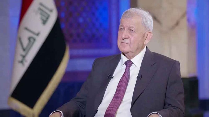 الرئيس العراقي: ننسق مع الأميركان لخروج التحالف.. وضرب إيران لأربيل مرفوض