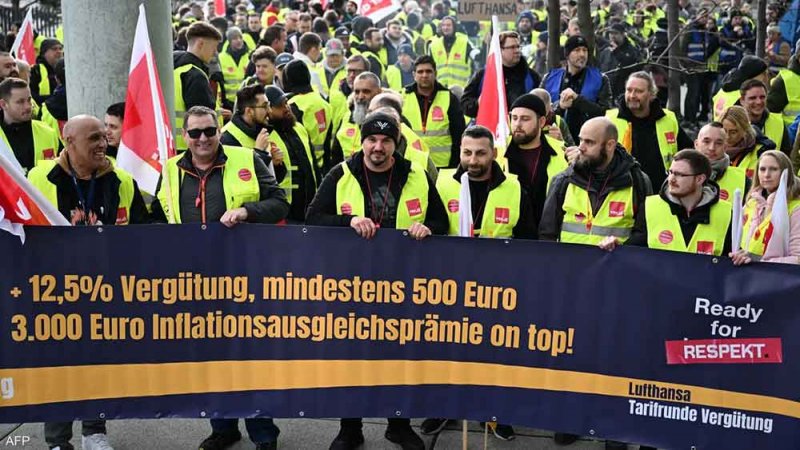 الإضرابات تعطل وسائل النقل العام في ألمانيا