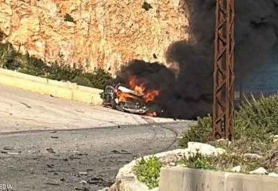 مسيّرة إسرائيلية تستهدف سيارة جنوبي لبنان ومعلومات عن 3 قتلى