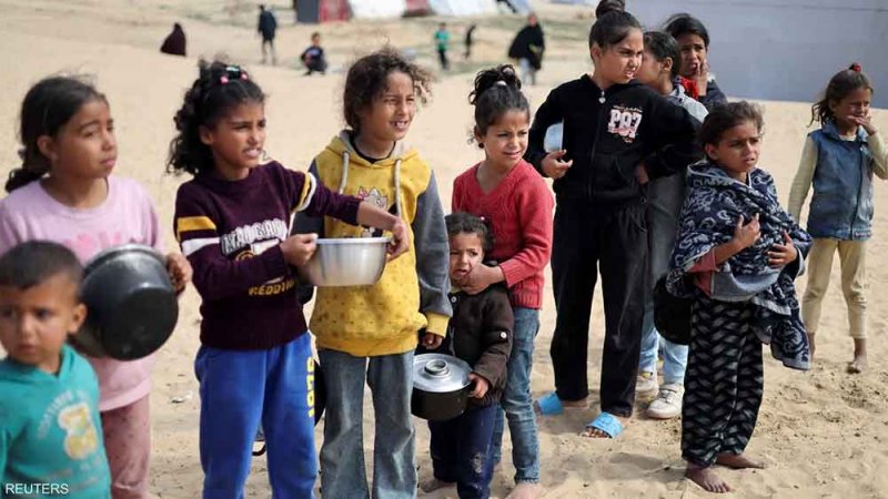 غزة.. تسجيل 10 أطفال "ماتوا جوعا"