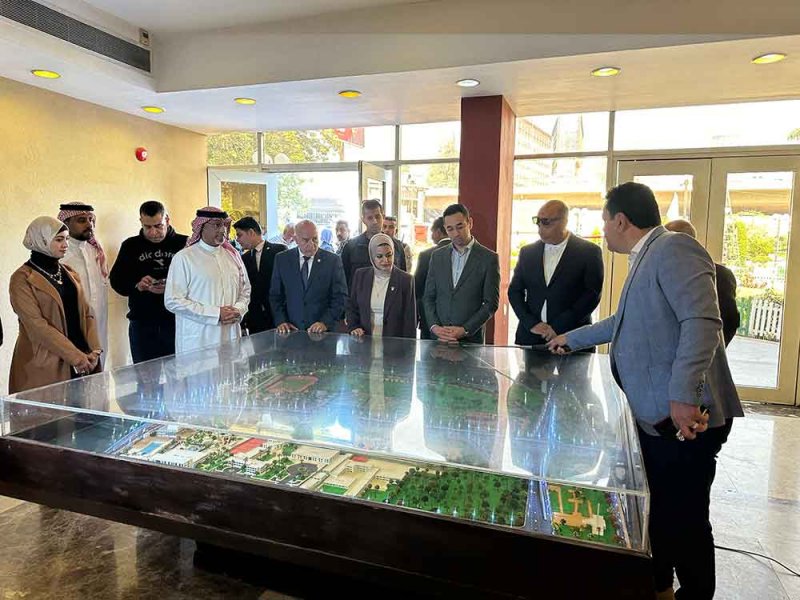 وزيرة شؤون الشباب تزور مركز شباب الجزيرة بالقاهرة