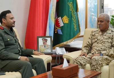 رئيس هيئة الأركان يستقبل الملحق العسكري بالسفارة السعودية لدى المملكة