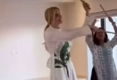 بالفيديو: إيفانكا ترامب تتدرب على رقصة للزفاف الأسطوري بالهند