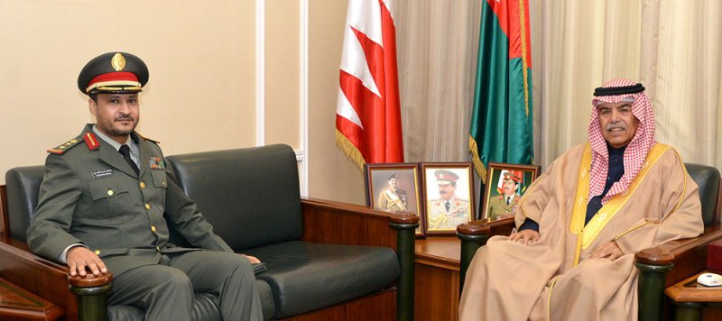 وزير شؤون الدفاع يستقبل الملحق العسكري بالسفارة السعودية لدى المملكة