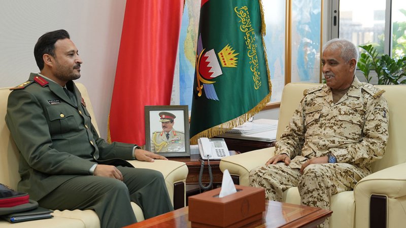 رئيس هيئة الأركان يستقبل الملحق العسكري بالسفارة السعودية لدى المملكة