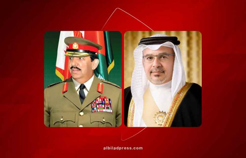 سمو ولي العهد رئيس مجلس الوزراء يتلقى برقية تهنئة من القائد العام لقوة دفاع البحرين بمناسبة نجاح تنظيم سباق الفورمولا وان