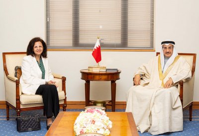 الشيخ خالد بن عبدالله ينوّه بالعلاقات البحرينية اللبنانية ويؤكد مواصلة تطويرها