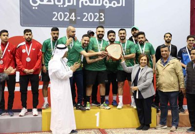 فريق البحرين بطلا لدوري العموم لكرة الطاولة