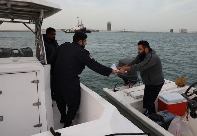 خفر السواحل تواصل حملاتها التفتيشية للتصدي للمخالفات البحرية