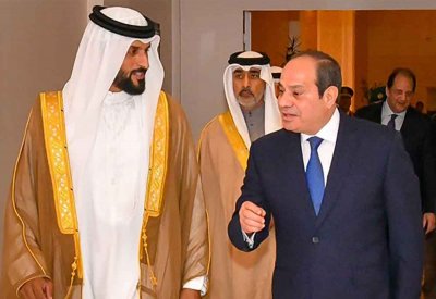 فخامة الرئيس المصري يستقبل سمو مستشار الأمن الوطني قائد الحرس الملكي