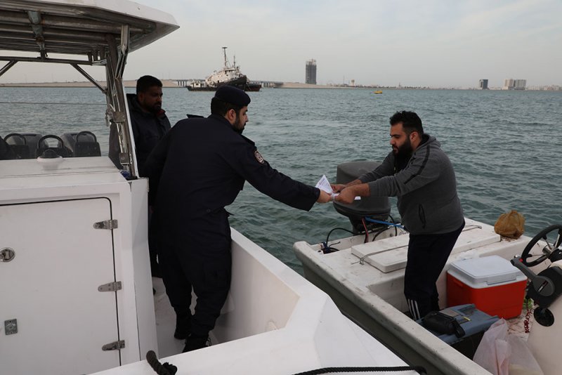 خفر السواحل تواصل حملاتها التفتيشية للتصدي للمخالفات البحرية