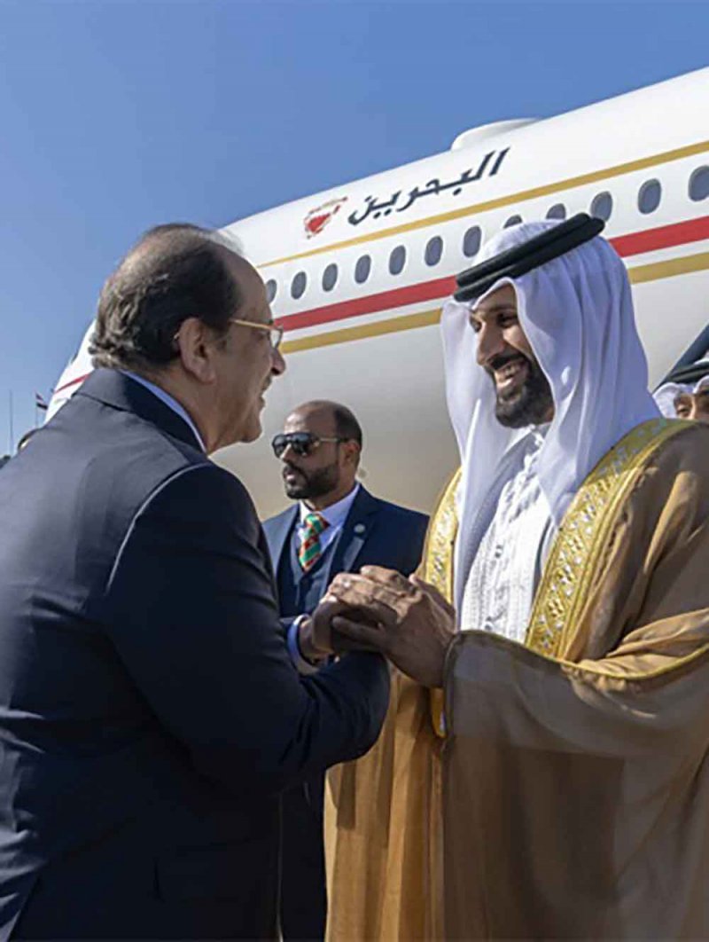 سمو مستشار الأمن الوطني قائد الحرس الملكي يصل الى جمهورية مصر العربية