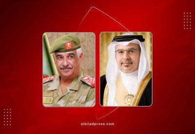 سمو ولي العهد رئيس مجلس الوزراء يتلقى برقية تهنئة من رئيس الحرس الوطني بمناسبة اليوبيل الفضي