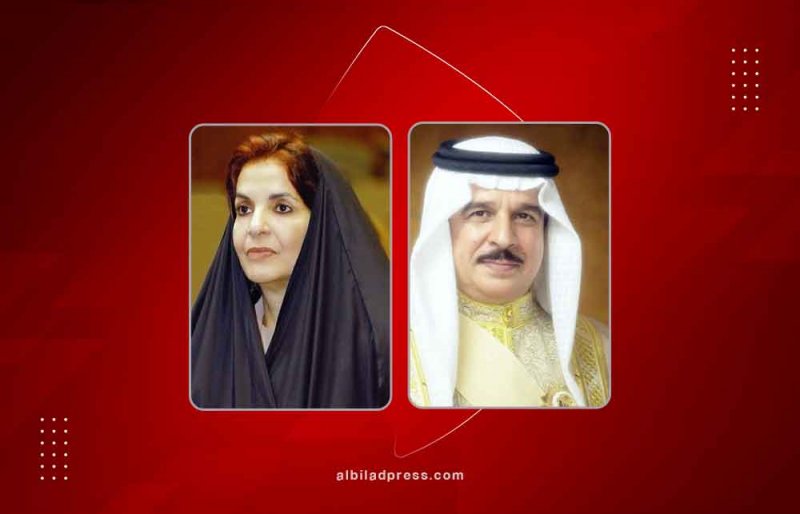 جلالة الملك المعظم يتبادل التهاني مع صاحبة السمو الملكي الأميرة سبيكة بنت إبراهيم آل خليفة بمناسبة اليوبيل الفضي لتولي جلالته مقاليد الحكم