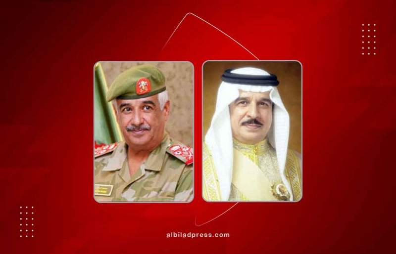 جلالة الملك المعظم يتلقى برقية تهنئة من رئيس الحرس الوطني بمناسبة اليوبيل الفضي لتولي جلالته مقاليد الحكم