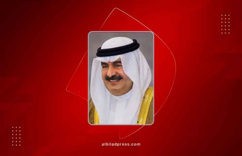سمو ولي العهد رئيس مجلس الوزراء يتلقى برقية تهنئة من سمو الشيخ علي بن خليفة آل خليفة بمناسبة اليوبيل الفضي لتولي جلالة الملك المعظم مقاليد الحكم